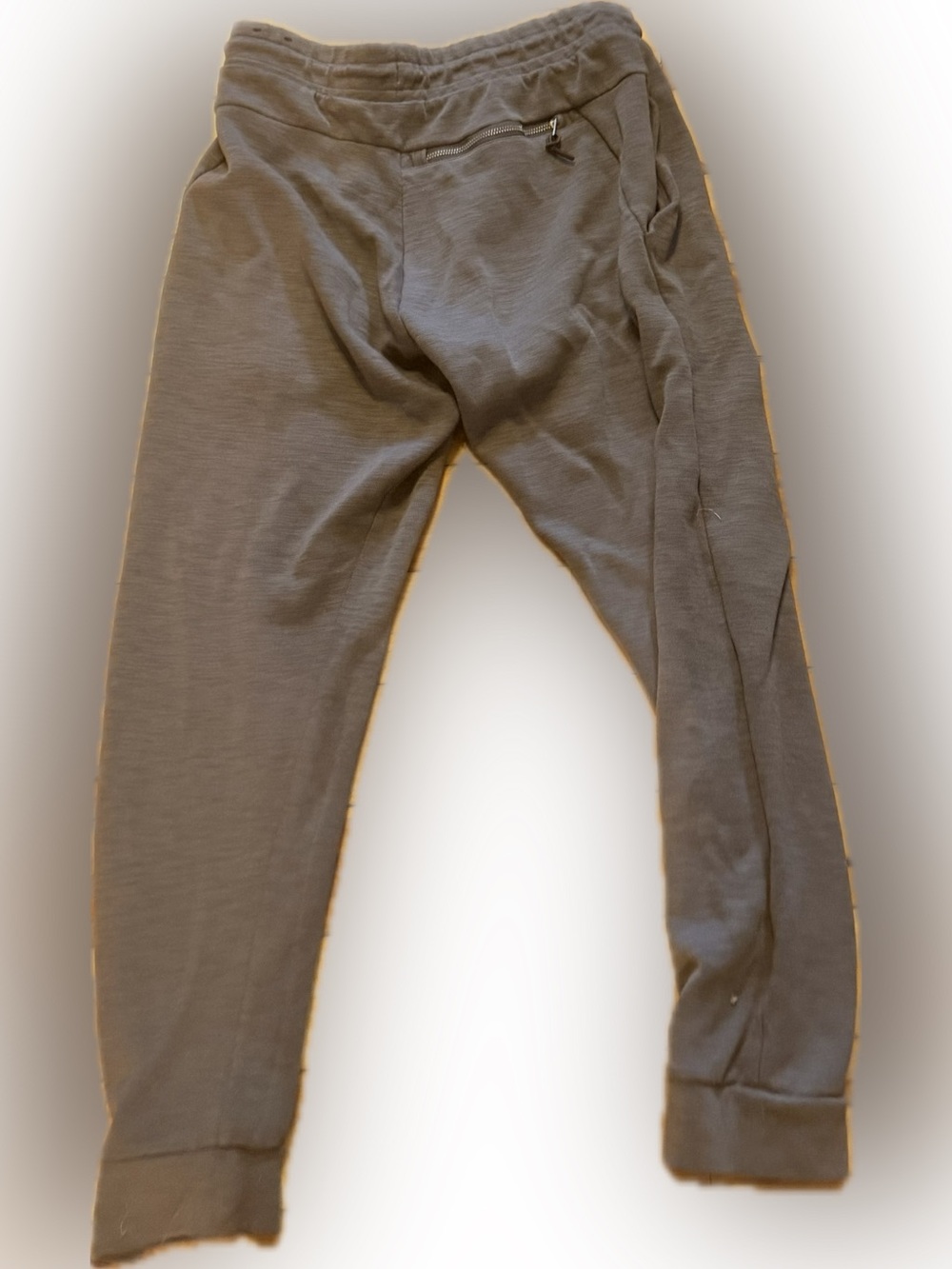 Nike Men's Charcoal Gray Sweatpants Joggers with Drawstring - Picture 2 of 3